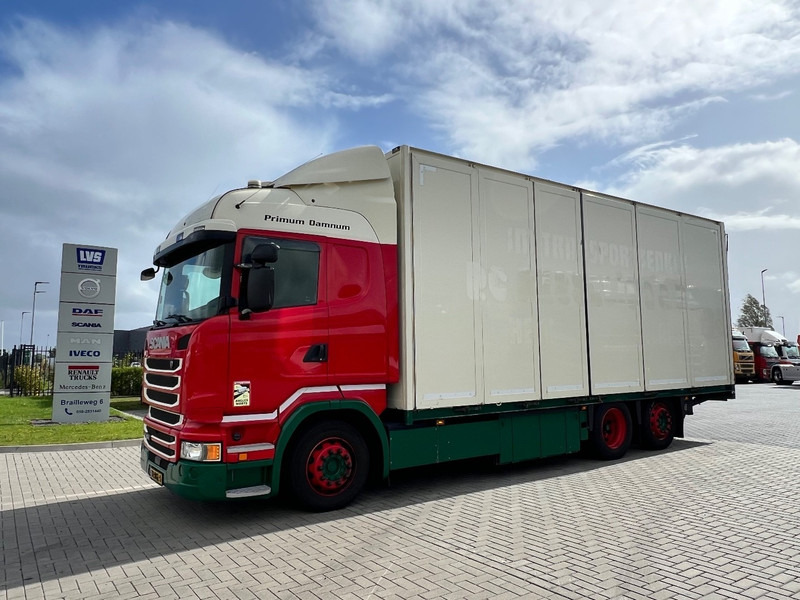 Scania R450 6x2 Highline bakwagen Retarder / Standclma / Full Air / zijdeuren - Lastbil med skåp: bild 1 Scania R450 6x2 Highline bakwagen Retarder / Standclma / Full Air / zijdeuren - Lastbil med skåp: bild 1