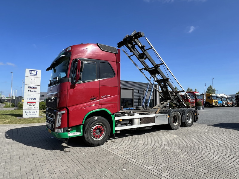 Volvo FH 500 6x2 Containersysteem Globetrotter / 10 Wheels / Cable systeem - Lastbil med kabelsystem: bild 1 Volvo FH 500 6x2 Containersysteem Globetrotter / 10 Wheels / Cable systeem - Lastbil med kabelsystem: bild 1