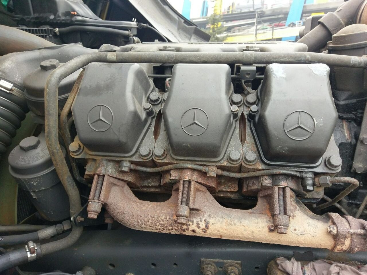 Mercedes-Benz OM 501 LA.III/15-00 Mercedes-Benz ACTROS - Motor för Lastbil: bild 1 Mercedes-Benz OM 501 LA.III/15-00 Mercedes-Benz ACTROS - Motor för Lastbil: bild 1