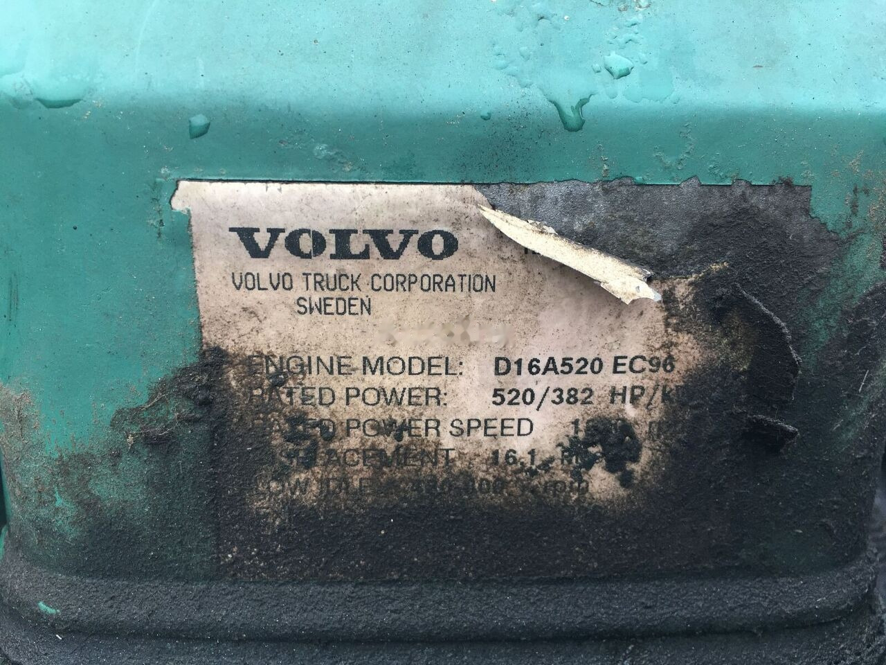Volvo D16A EC96 Volvo FH, PENTA - Motor för Lastbil: bild 4 Volvo D16A EC96 Volvo FH, PENTA - Motor för Lastbil: bild 4