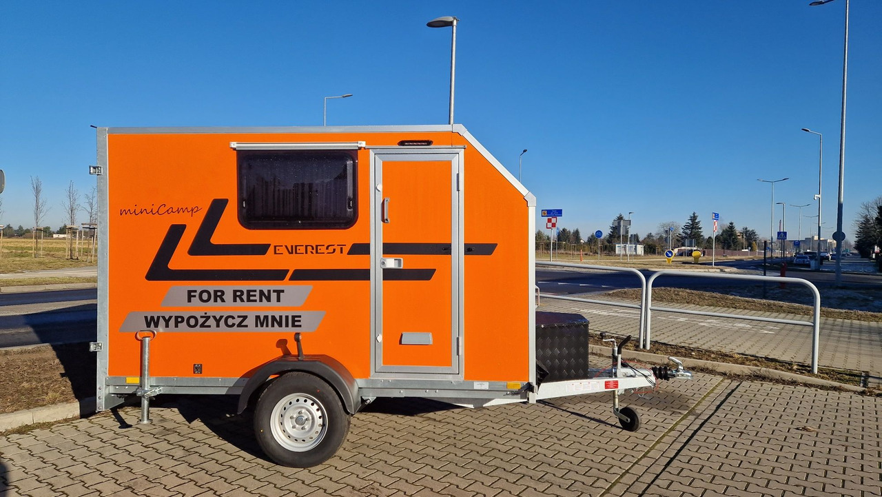 Minicamp Everest Lekki mały kemping camper DMC 600 do 1000kg NOWA - Husvagn: bild 3 Minicamp Everest Lekki mały kemping camper DMC 600 do 1000kg NOWA - Husvagn: bild 3