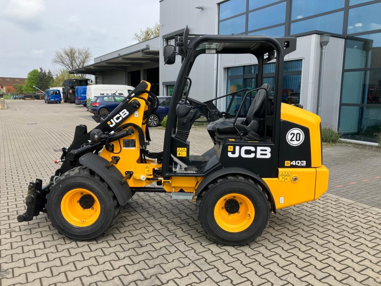 JCB 403 AGRI SMART POWER EURO-AUFNAHME - Hjullastare: bild 2 JCB 403 AGRI SMART POWER EURO-AUFNAHME - Hjullastare: bild 2