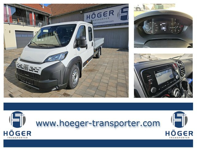 FIAT Ducato MAXI 140 Serie10-9.2 2025 L5 DOKA 3,3 M. - Transportbil med flak, Dubbelhytt transportbil: bild 1 FIAT Ducato MAXI 140 Serie10-9.2 2025 L5 DOKA 3,3 M. - Transportbil med flak, Dubbelhytt transportbil: bild 1