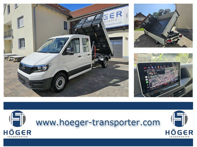 MAN TGE 3.140 Doka L4 Dreiseitenkipper Facelift - Transportbil med tippflak, Dubbelhytt transportbil: bild 1 MAN TGE 3.140 Doka L4 Dreiseitenkipper Facelift - Transportbil med tippflak, Dubbelhytt transportbil: bild 1