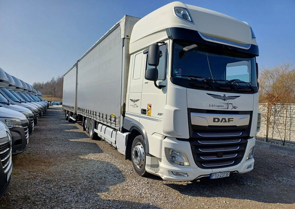 DAF XF 480 SUPER SPACE CAB / ZESTAW TANDEM PRZEJAZDOWY 120m3 - Kapellbil: bild 2 DAF XF 480 SUPER SPACE CAB / ZESTAW TANDEM PRZEJAZDOWY 120m3 - Kapellbil: bild 2