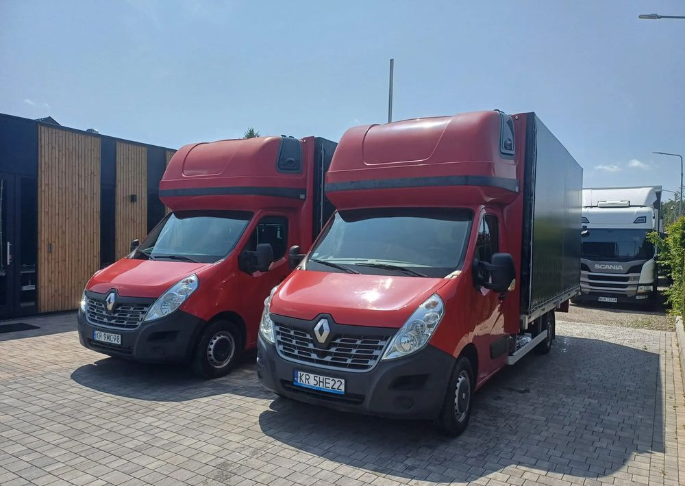 Renault Master 10 palet 170 KM PODUSZKI +KOMPRESOR - Transportbil med kapell: bild 1 Renault Master 10 palet 170 KM PODUSZKI +KOMPRESOR - Transportbil med kapell: bild 1