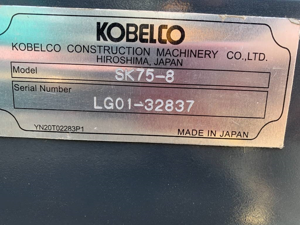 Kobelco SK 75 - Bandgrävare: bild 4 Kobelco SK 75 - Bandgrävare: bild 4