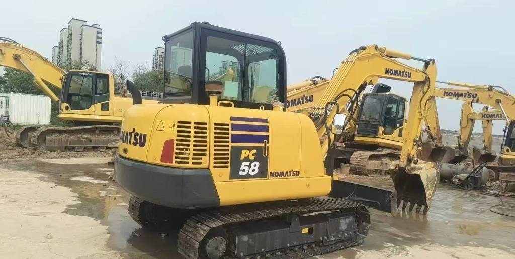Komatsu PC 58 - Minigrävmaskin: bild 1 Komatsu PC 58 - Minigrävmaskin: bild 1