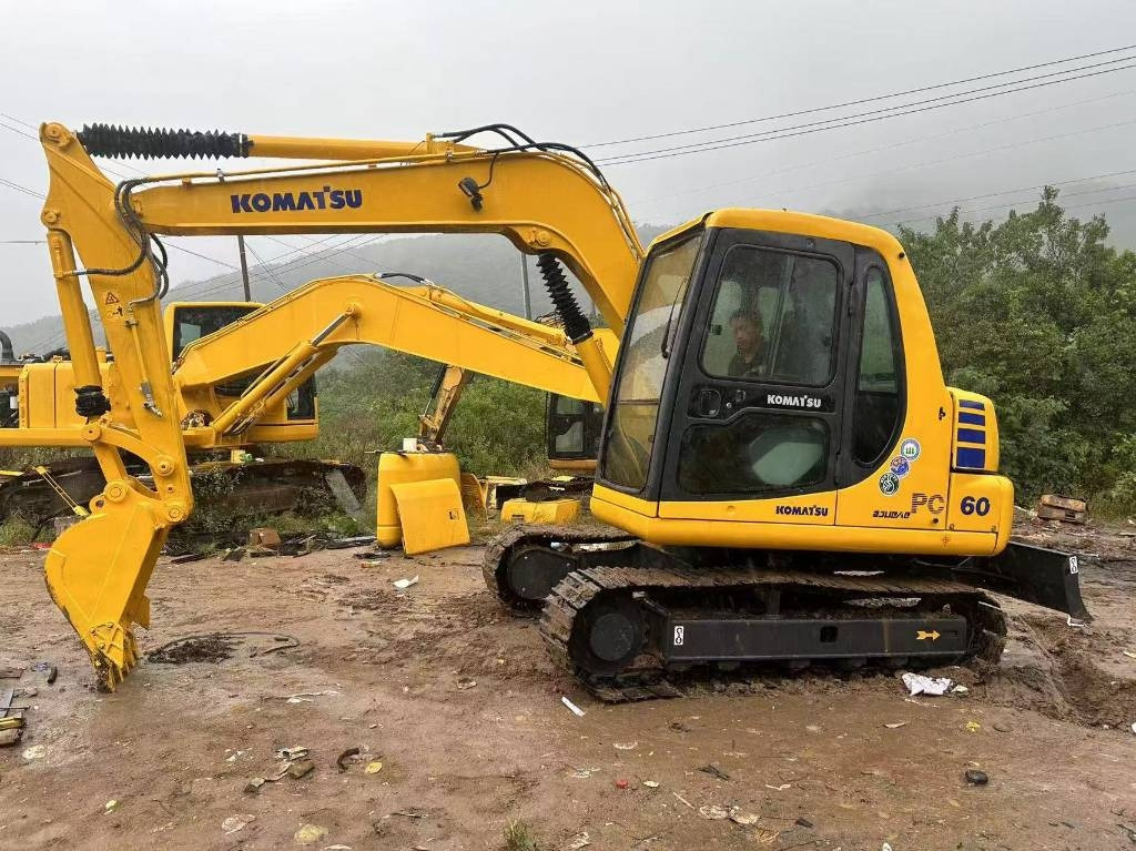Komatsu PC 60 - Minigrävmaskin: bild 1 Komatsu PC 60 - Minigrävmaskin: bild 1