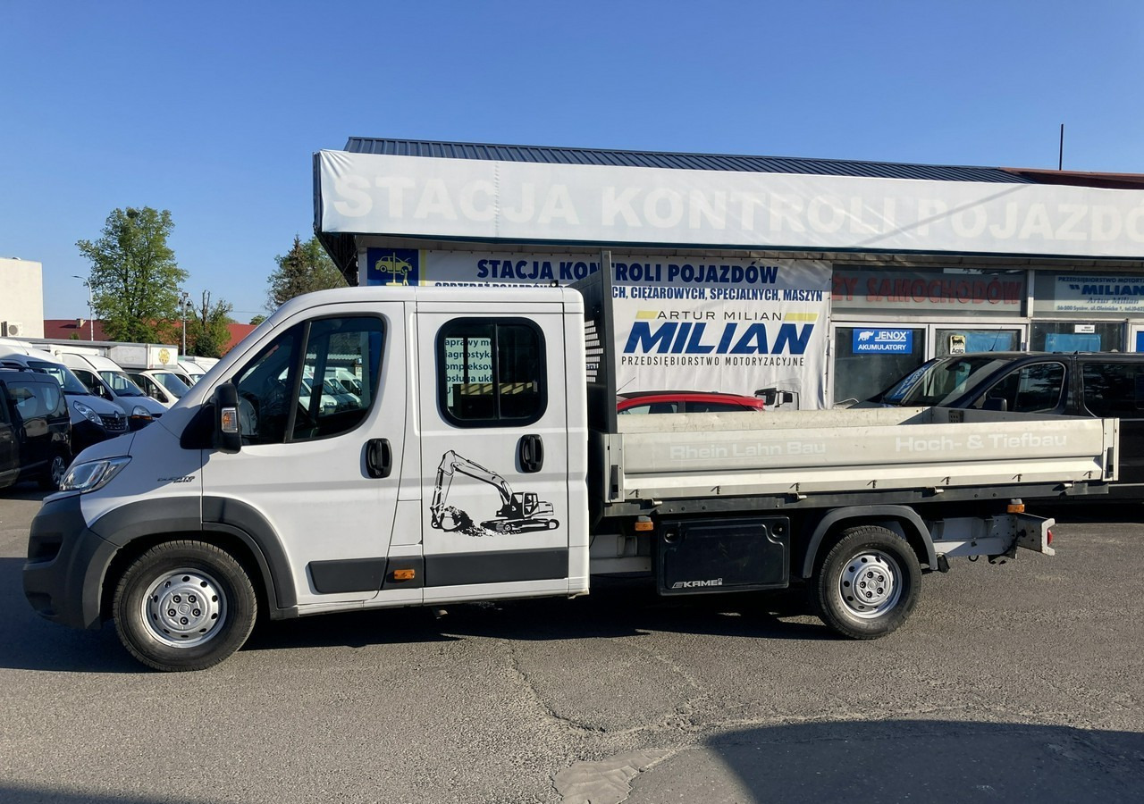 Fiat Ducato Ducato Max 2.3JTD-150KM Dokka Doka Brygadówka skrzynia Klima 2017 - Transportbil med flak, Dubbelhytt transportbil: bild 5 Fiat Ducato Ducato Max 2.3JTD-150KM Dokka Doka Brygadówka skrzynia Klima 2017 - Transportbil med flak, Dubbelhytt transportbil: bild 5