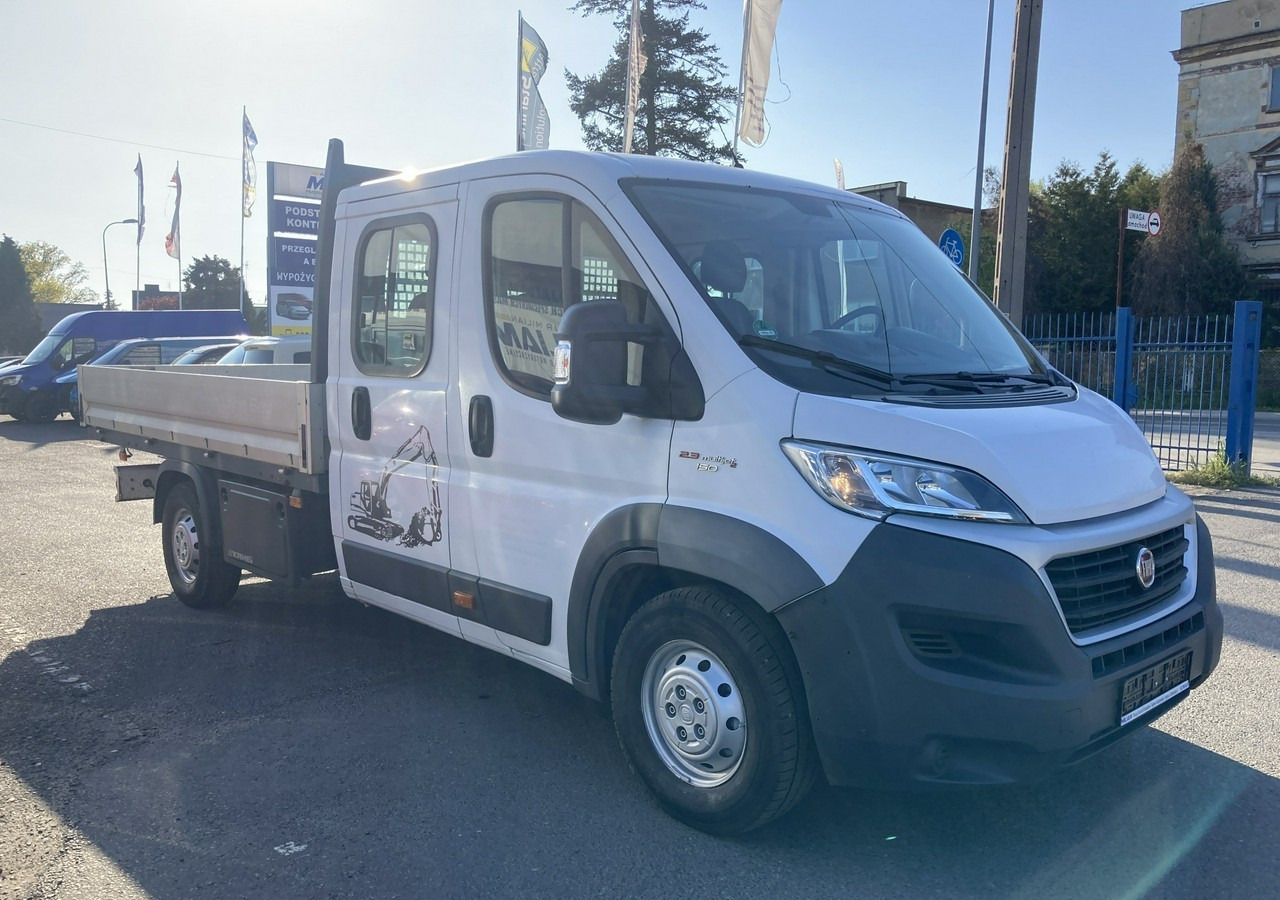 Fiat Ducato Ducato Max 2.3JTD-150KM Dokka Doka Brygadówka skrzynia Klima 2017 - Transportbil med flak, Dubbelhytt transportbil: bild 1 Fiat Ducato Ducato Max 2.3JTD-150KM Dokka Doka Brygadówka skrzynia Klima 2017 - Transportbil med flak, Dubbelhytt transportbil: bild 1