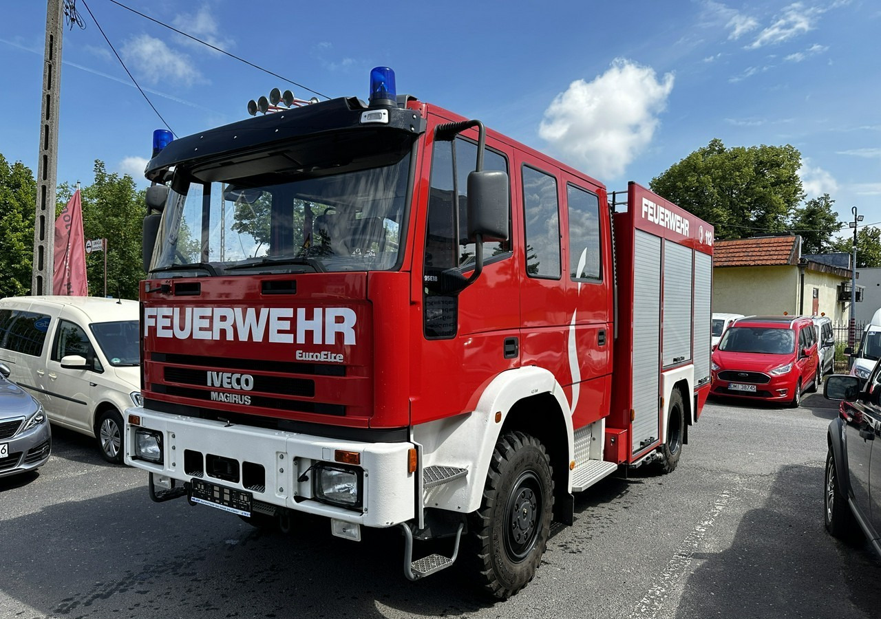 Iveco Inny Iveco Iveco Magirus FF95E Straż Pożarna Gaśnicza 4X4 Metz 96 jak Nowa - Släck/ Räddningsvagn: bild 1 Iveco Inny Iveco Iveco Magirus FF95E Straż Pożarna Gaśnicza 4X4 Metz 96 jak Nowa - Släck/ Räddningsvagn: bild 1