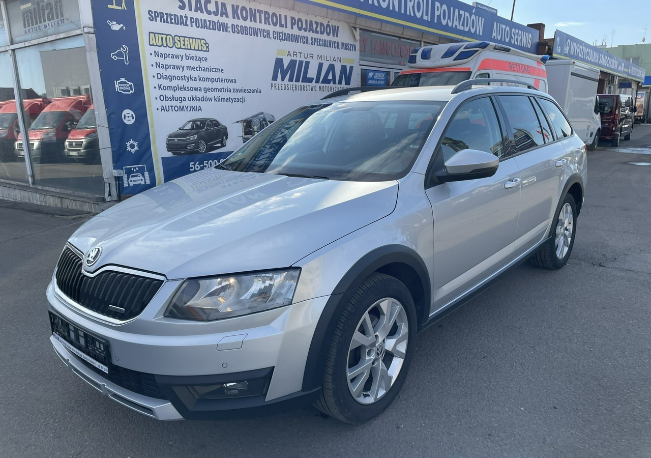 Skoda Octavia III Skoda Octavia 4X4 Scout 2.0 TDI -150KM Model 2017 Bezwypadkowa FV 23 - Personbil: bild 1 Skoda Octavia III Skoda Octavia 4X4 Scout 2.0 TDI -150KM Model 2017 Bezwypadkowa FV 23 - Personbil: bild 1