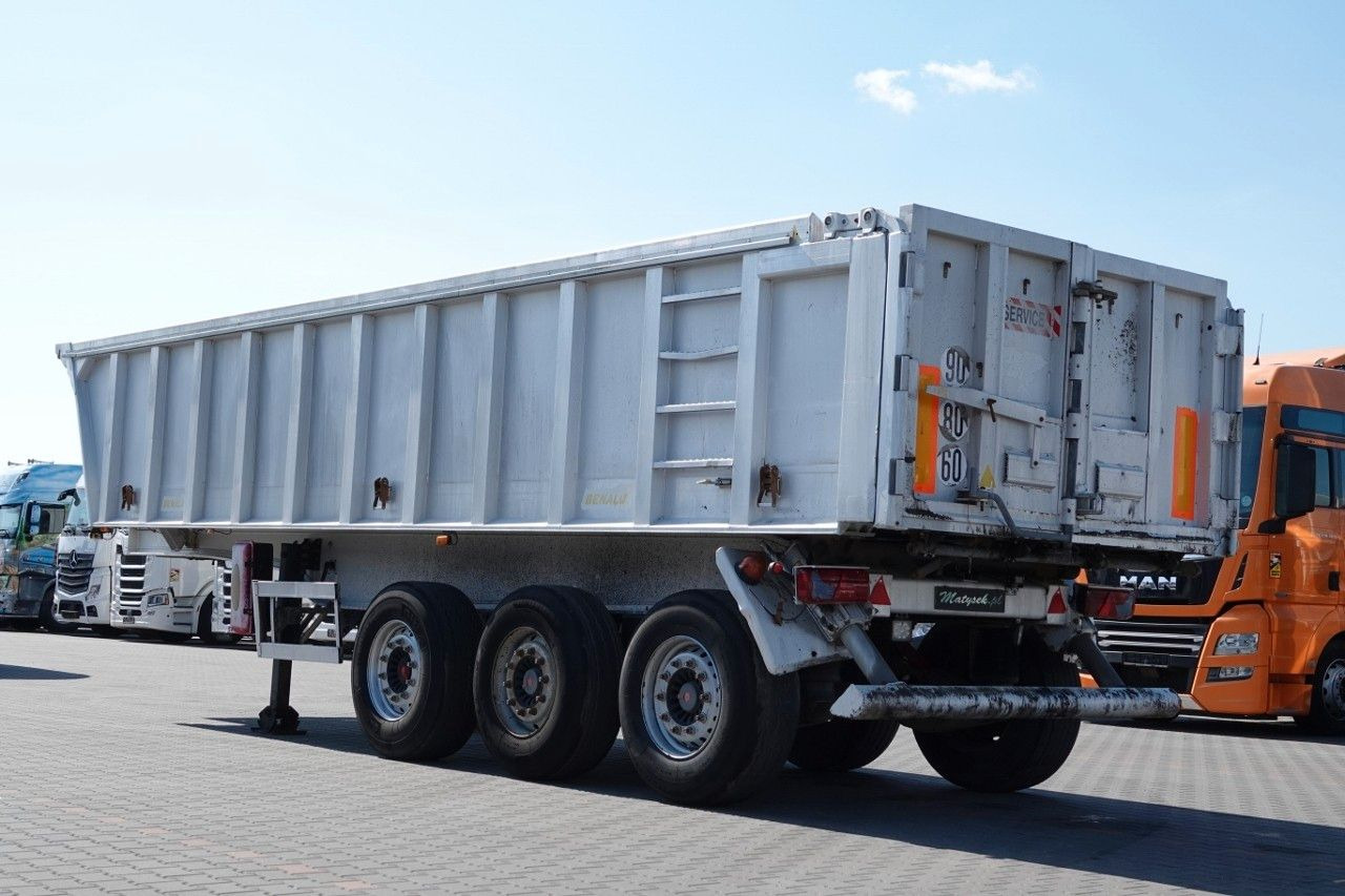 Benalu WYWROTKA / 25 m3 / ALUMINIOWA / SAF / SPROWADZ - Tippbil semitrailer: bild 3 Benalu WYWROTKA / 25 m3 / ALUMINIOWA / SAF / SPROWADZ - Tippbil semitrailer: bild 3