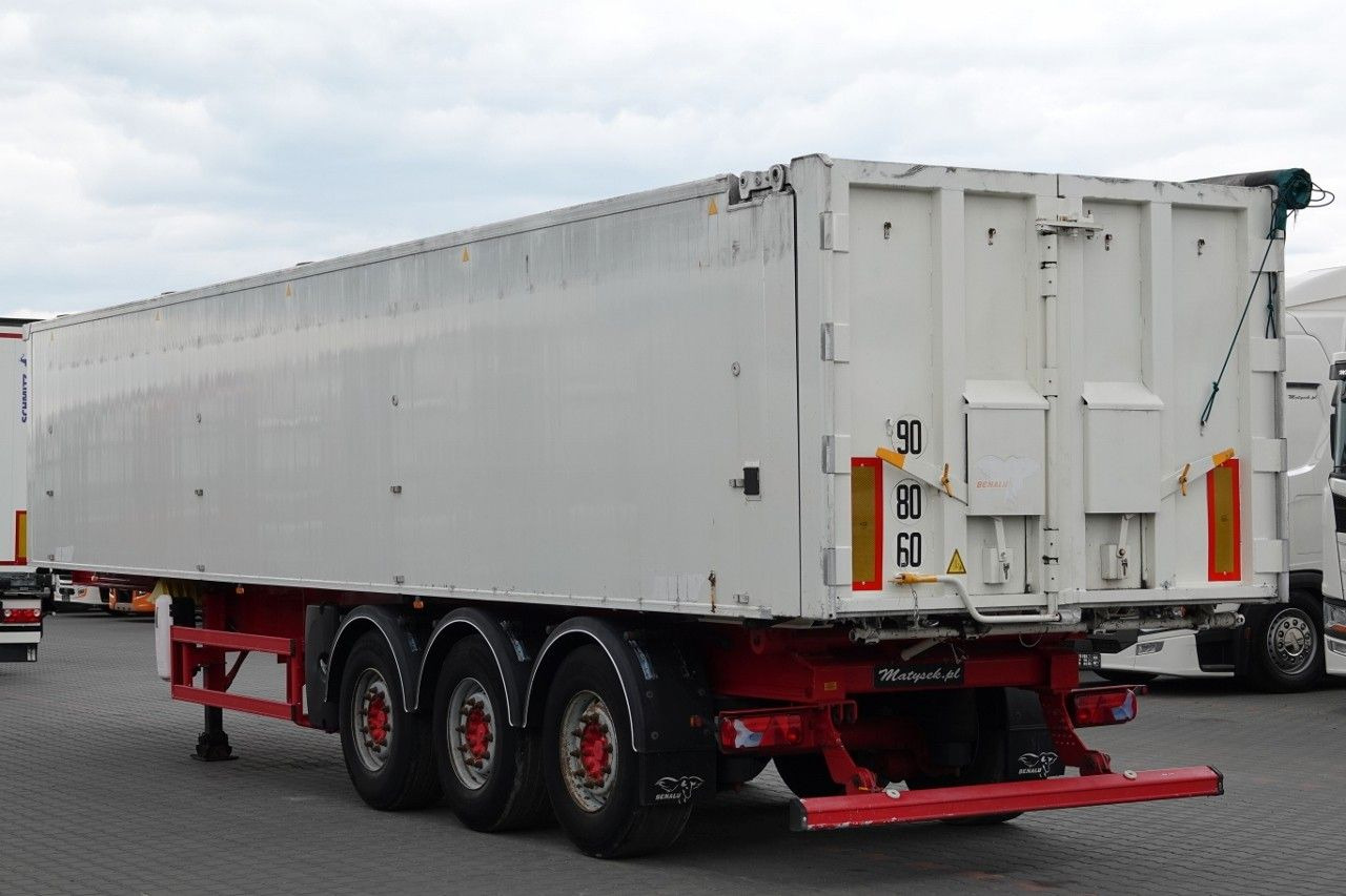 Benalu WYWROTKA 49 m3 / ALUMINIOWA MULDA / KLAPO -DRZWI - Tippbil semitrailer: bild 5 Benalu WYWROTKA 49 m3 / ALUMINIOWA MULDA / KLAPO -DRZWI - Tippbil semitrailer: bild 5