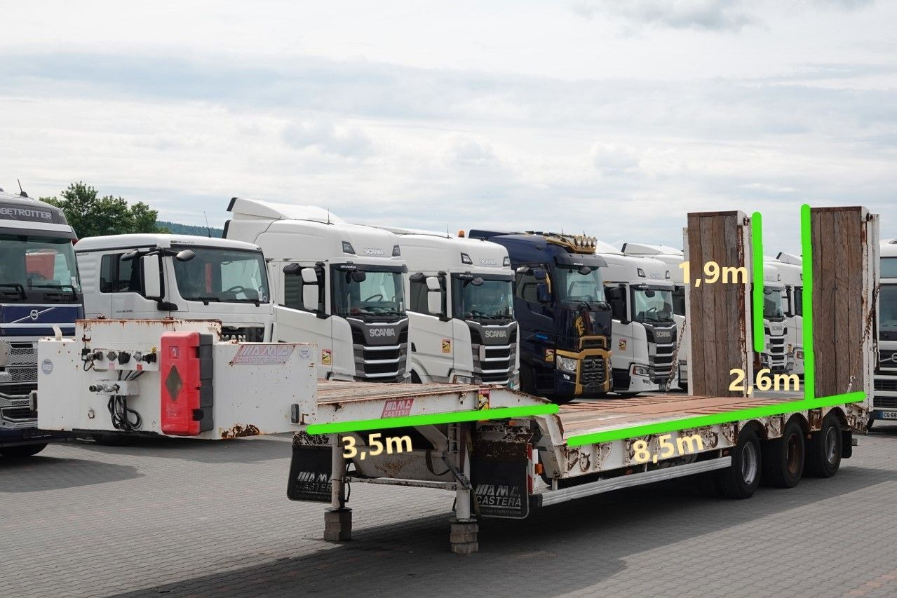 CASTERA LAWETA NISKOPODWOZIOWA / 3 OSIE / OŚ SKR - Låg lastare semitrailer: bild 2 CASTERA LAWETA NISKOPODWOZIOWA / 3 OSIE / OŚ SKR - Låg lastare semitrailer: bild 2
