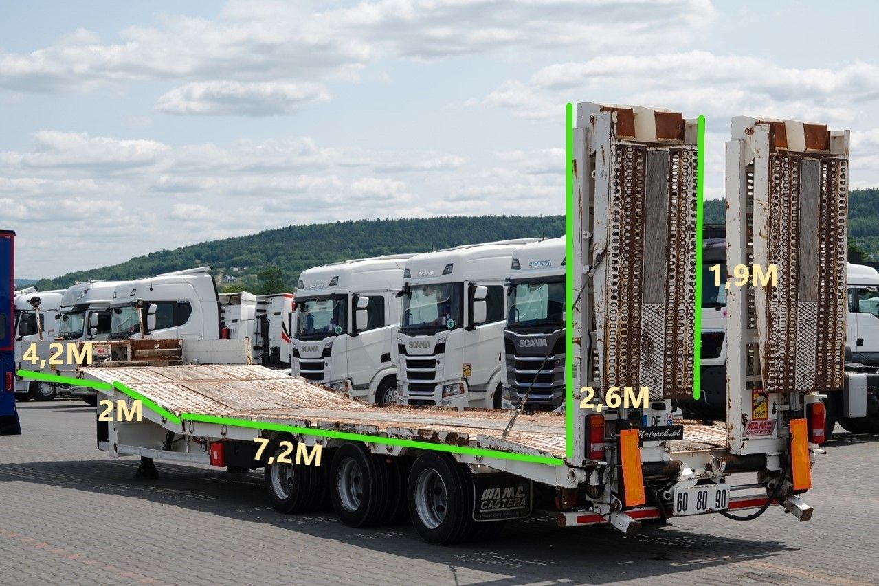 CASTERA NACZEPA LAWETA / NISKOPODWOZIOWA / 13,4 - Låg lastare semitrailer: bild 2 CASTERA NACZEPA LAWETA / NISKOPODWOZIOWA / 13,4 - Låg lastare semitrailer: bild 2