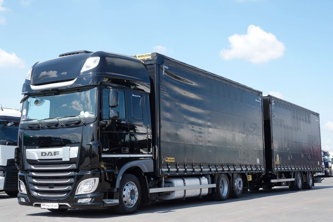 DAF XF 480 / ZESTAW TANDEM / 120 M3 / PRZEJAZDOWY / - Kapellbil: bild 2 DAF XF 480 / ZESTAW TANDEM / 120 M3 / PRZEJAZDOWY / - Kapellbil: bild 2
