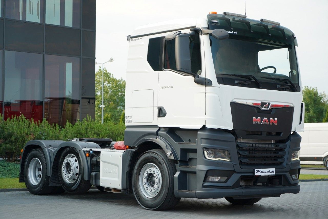 MAN TGX 26.510 / 6x2 / PUSHER / Oś Skrętna i Podnosz - Dragbil: bild 2 MAN TGX 26.510 / 6x2 / PUSHER / Oś Skrętna i Podnosz - Dragbil: bild 2