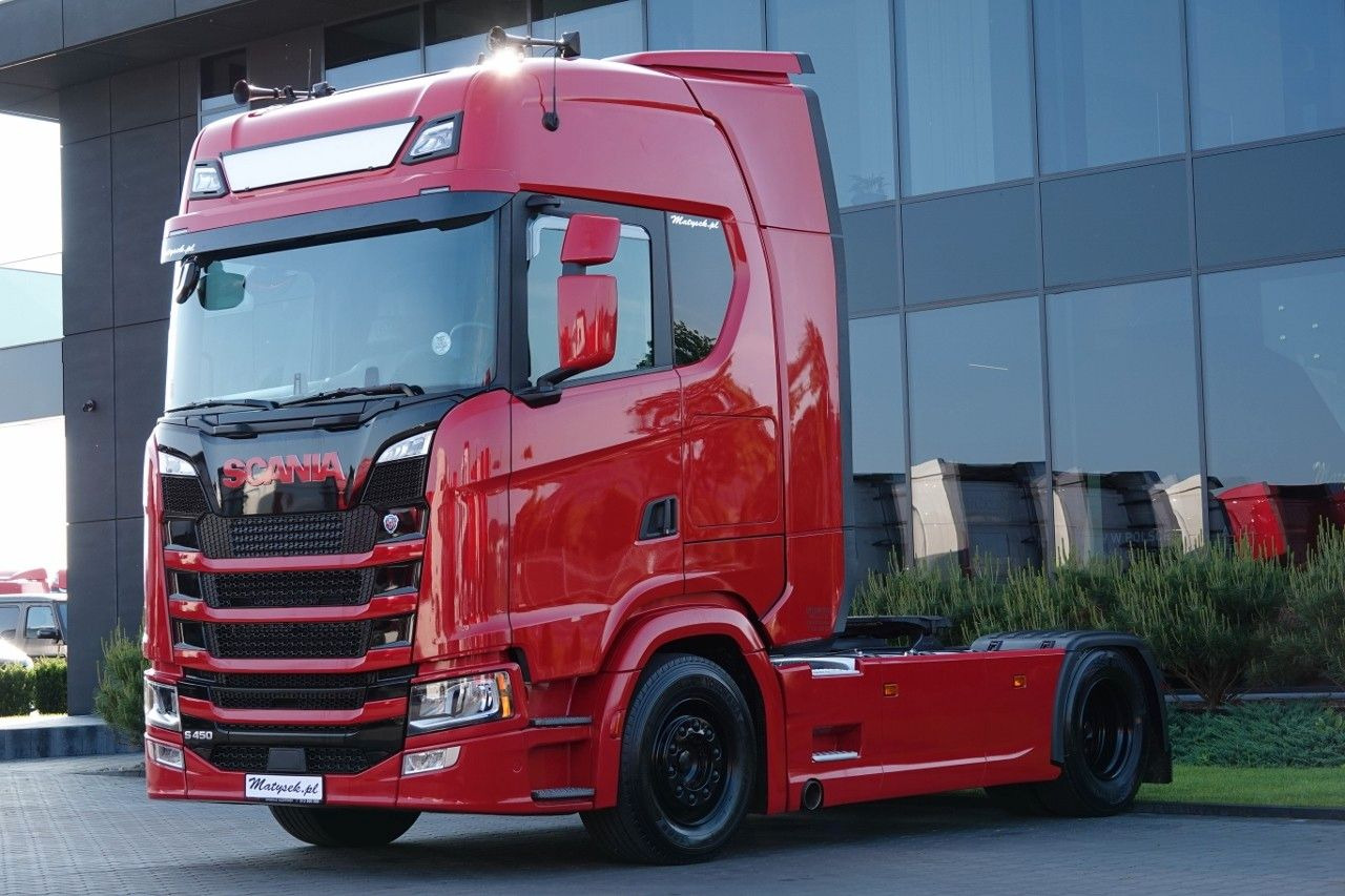 Scania S 450 / RETARDER / I-PARK COOL/ OPONY 100 % / - Dragbil: bild 1 Scania S 450 / RETARDER / I-PARK COOL/ OPONY 100 % / - Dragbil: bild 1