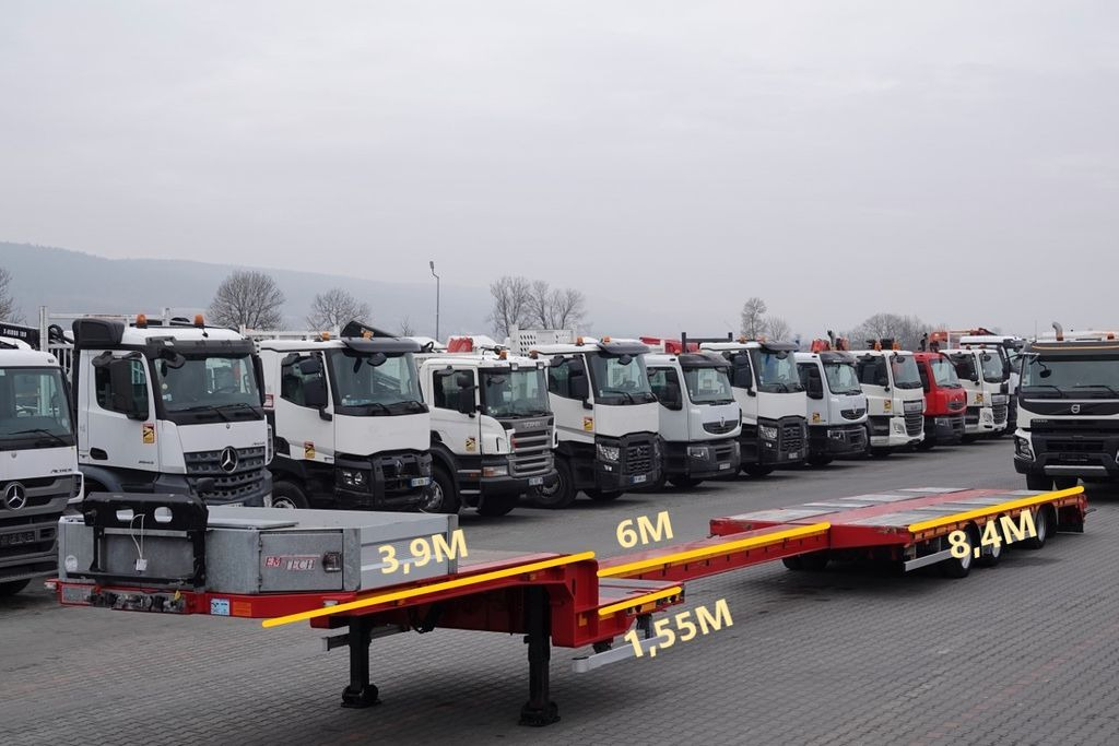 Emtech NACZEPA LAWETA / NISKOPODWOZIE / ROZCIĄGANA - Låg lastare semitrailer: bild 2 Emtech NACZEPA LAWETA / NISKOPODWOZIE / ROZCIĄGANA - Låg lastare semitrailer: bild 2