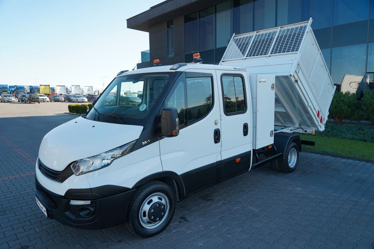 Iveco DAILY 35-140 / BRYGADOWKA / WYWROTKA / BLIŹNIAK - Transportbil med tippflak, Dubbelhytt transportbil: bild 2 Iveco DAILY 35-140 / BRYGADOWKA / WYWROTKA / BLIŹNIAK - Transportbil med tippflak, Dubbelhytt transportbil: bild 2