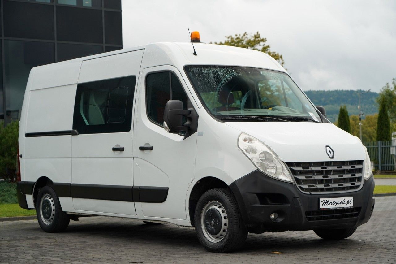 Renault MASTER / MANUAL / DMC 3500KG / 6 MIEJSC / SPROW - Skåpbil, Dubbelhytt transportbil: bild 1 Renault MASTER / MANUAL / DMC 3500KG / 6 MIEJSC / SPROW - Skåpbil, Dubbelhytt transportbil: bild 1