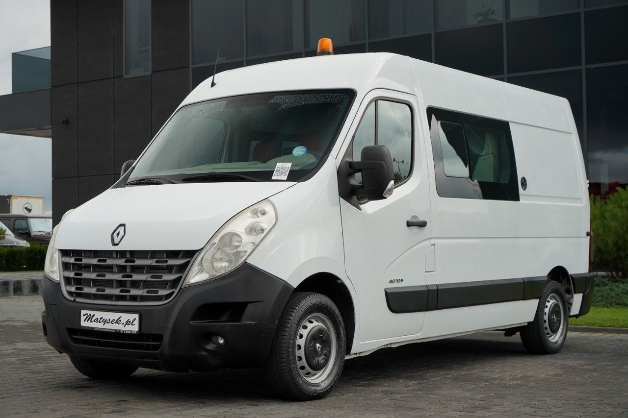 Renault MASTER / MANUAL / DMC 3500KG / 6 MIEJSC / SPROW - Skåpbil, Dubbelhytt transportbil: bild 4 Renault MASTER / MANUAL / DMC 3500KG / 6 MIEJSC / SPROW - Skåpbil, Dubbelhytt transportbil: bild 4