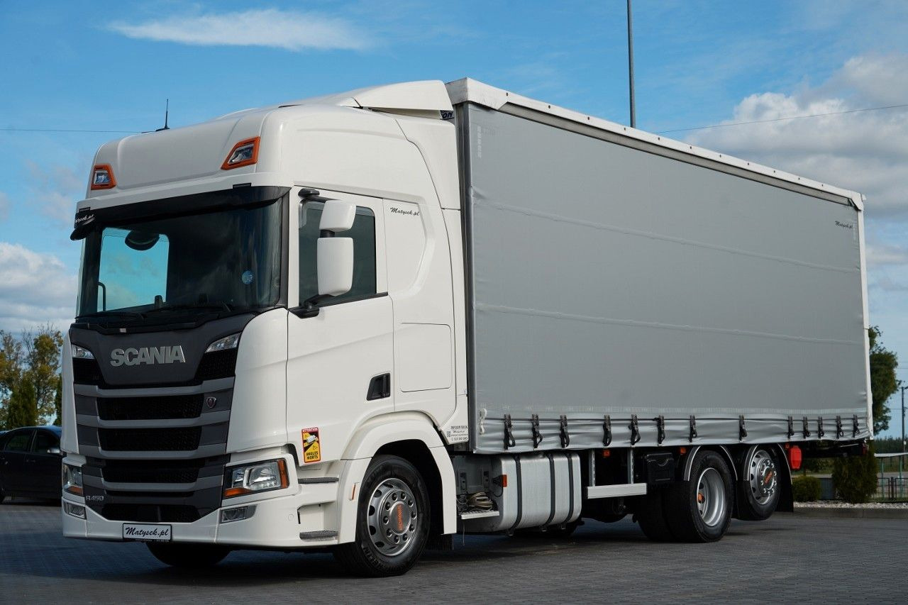 Scania R 450 / MEGA / 6x2 / FIRANKA - 8,2 m / SOLÓWKA / - Kapellbil: bild 1 Scania R 450 / MEGA / 6x2 / FIRANKA - 8,2 m / SOLÓWKA / - Kapellbil: bild 1