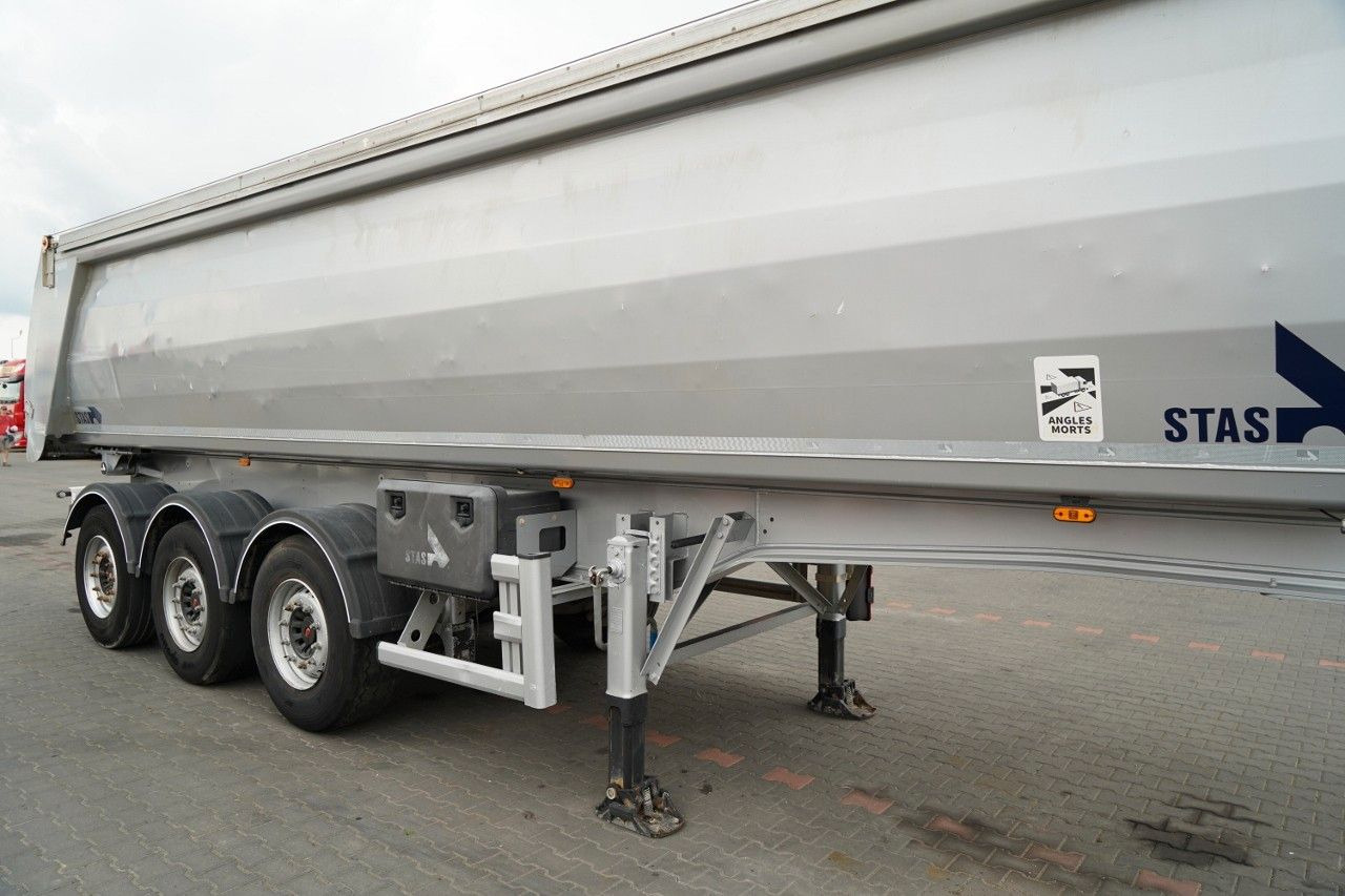 Stas WYWROTKA / 26m3 / ALUMINIOWA / OŚ PONOSZONA / S - Tippbil semitrailer: bild 5 Stas WYWROTKA / 26m3 / ALUMINIOWA / OŚ PONOSZONA / S - Tippbil semitrailer: bild 5