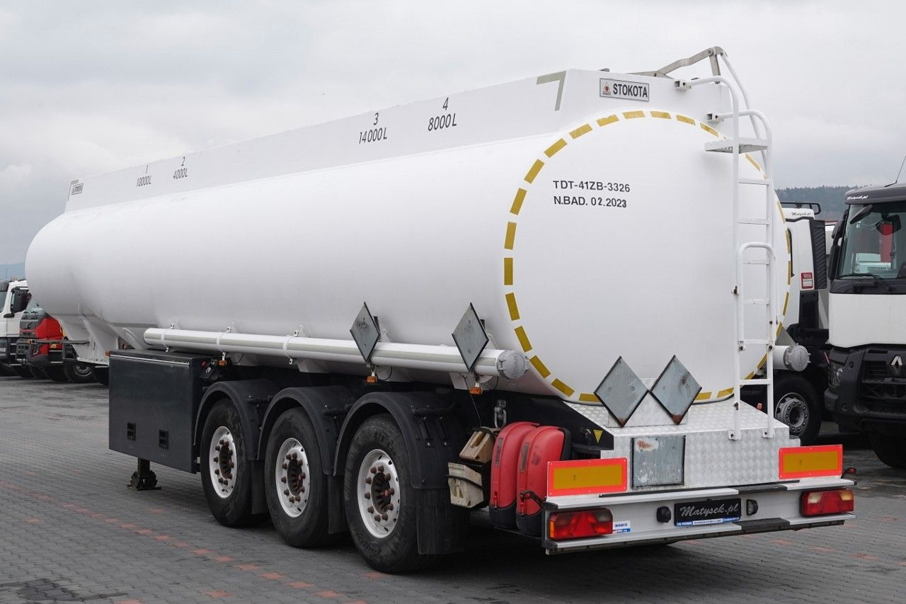 Stokota CYSTERNA DO PALIWA / 37 800 L / 4 KOMORY / SAF - Tanktrailer: bild 2 Stokota CYSTERNA DO PALIWA / 37 800 L / 4 KOMORY / SAF - Tanktrailer: bild 2