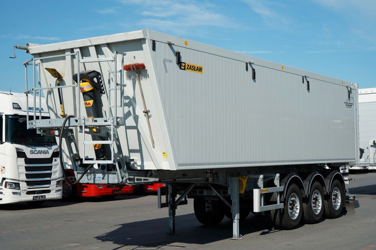 ZASŁAW D-653A / WYWROTKA ALUMINIOWA / 49 m3 / 2024 ROK - Tippbil semitrailer: bild 2 ZASŁAW D-653A / WYWROTKA ALUMINIOWA / 49 m3 / 2024 ROK - Tippbil semitrailer: bild 2