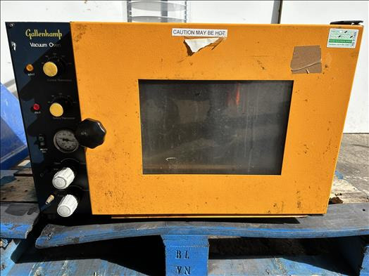 Gallenkamp Vacuum oven - Livsmedelsmaskin: bild 2 Gallenkamp Vacuum oven - Livsmedelsmaskin: bild 2
