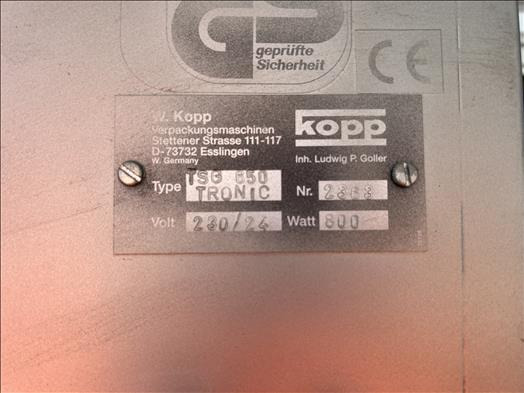 Kopp TSG650 Bag sealer - Förpackningsmaskin: bild 5 Kopp TSG650 Bag sealer - Förpackningsmaskin: bild 5