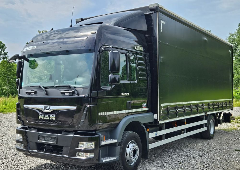 MAN TGM 15.290 / FIRANKA / 2019R / SPROWADZONY/ 7500 ŁADOWNOŚĆ / 18 PALET / E6 / JAK NOWY / WINDA / - Kapellbil: bild 1 MAN TGM 15.290 / FIRANKA / 2019R / SPROWADZONY/ 7500 ŁADOWNOŚĆ / 18 PALET / E6 / JAK NOWY / WINDA / - Kapellbil: bild 1