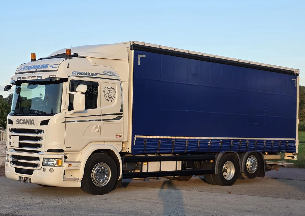 Scania G360 / BURTO-FIRANKA / 3 OSIE / WINDA / 20PALET / E6 / SYPIALNA KABINA / SPROWADZONY / JAK NOWA PRZEBIEG 490TYŚ / ŁADOWNOŚĆ 14500KG / - Kapellbil: bild 5 Scania G360 / BURTO-FIRANKA / 3 OSIE / WINDA / 20PALET / E6 / SYPIALNA KABINA / SPROWADZONY / JAK NOWA PRZEBIEG 490TYŚ / ŁADOWNOŚĆ 14500KG / - Kapellbil: bild 5