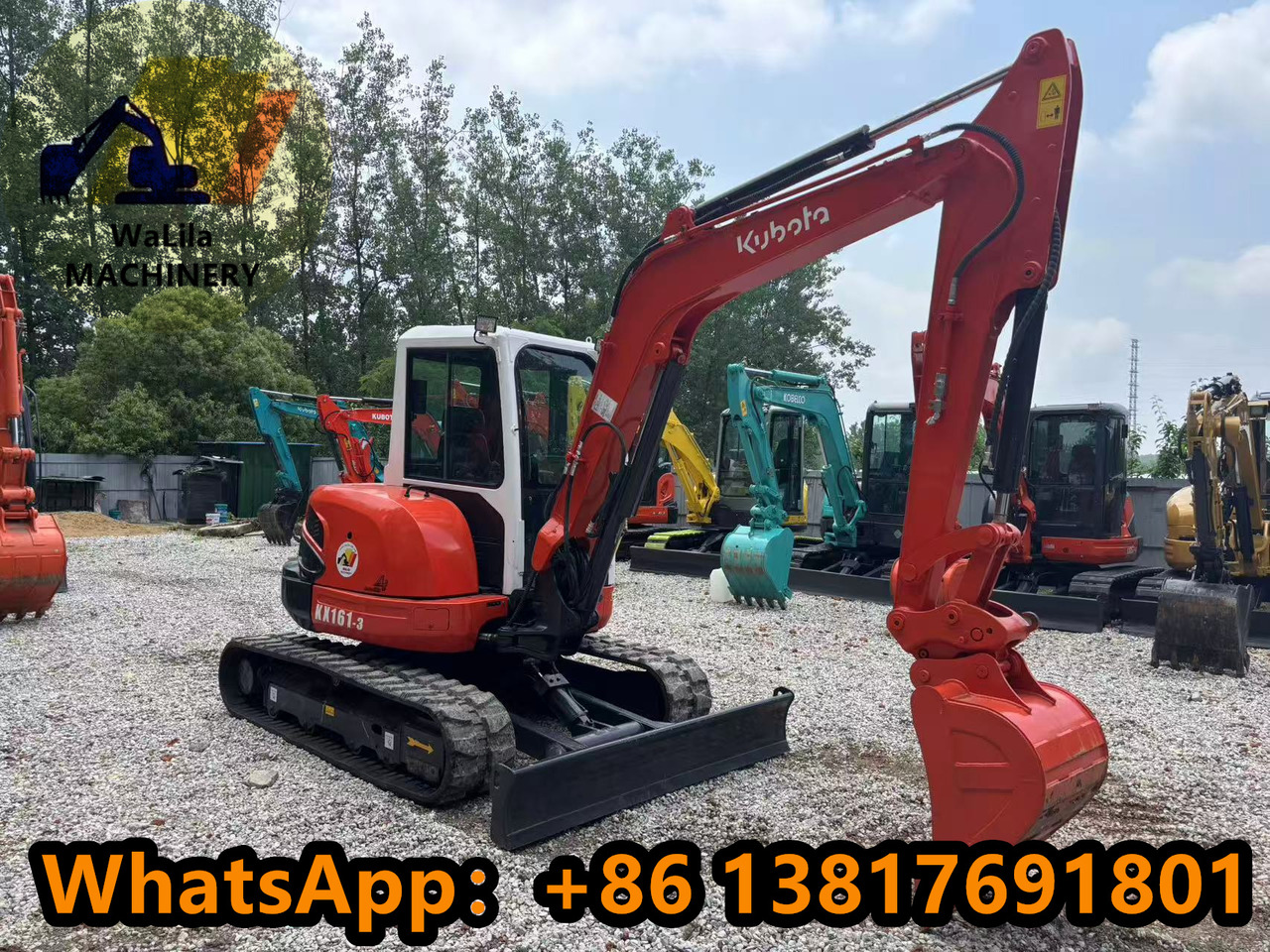 KUBOTA KX161 - Byggmaskiner: bild 3 KUBOTA KX161 - Byggmaskiner: bild 3