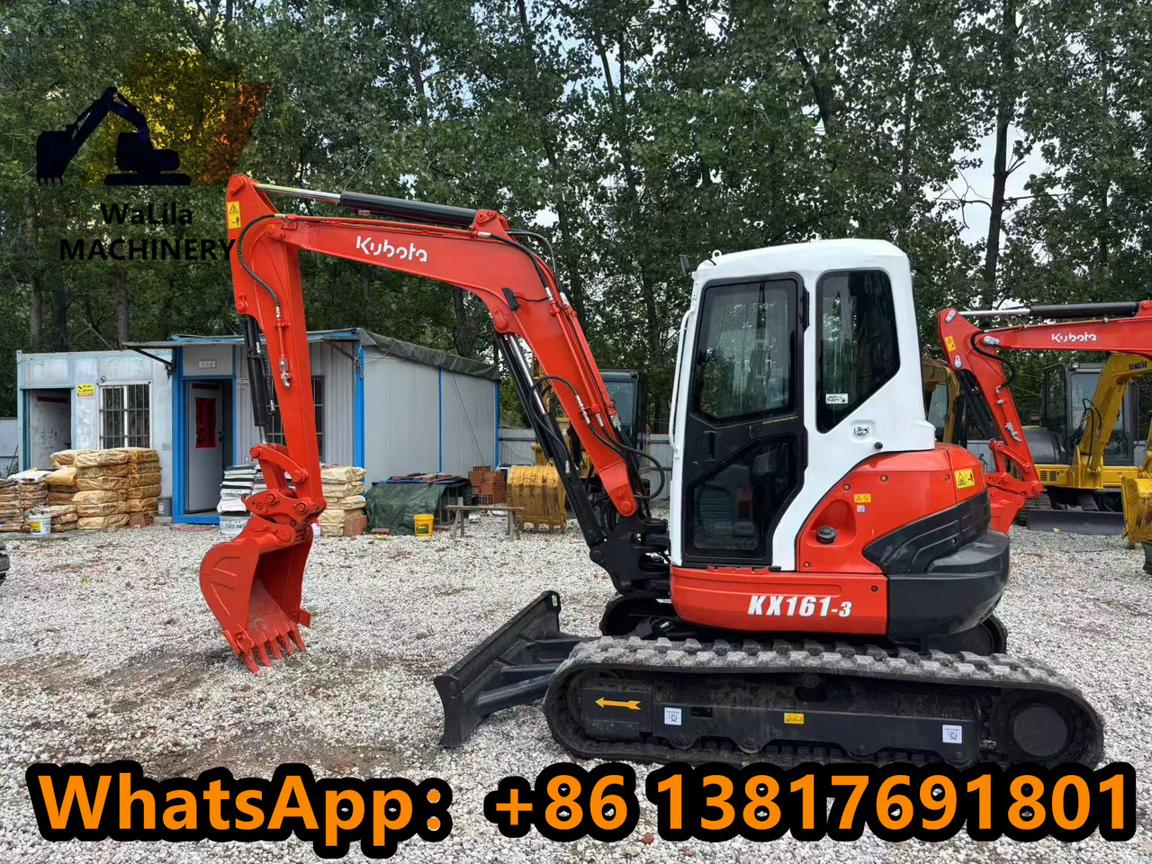 KUBOTA KX161 - Byggmaskiner: bild 1 KUBOTA KX161 - Byggmaskiner: bild 1