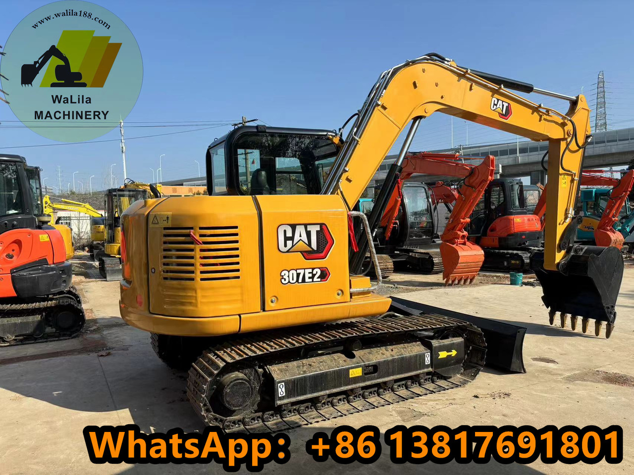 CAT 307E Caterpillar 307E2 - Minigrävmaskin: bild 1 CAT 307E Caterpillar 307E2 - Minigrävmaskin: bild 1