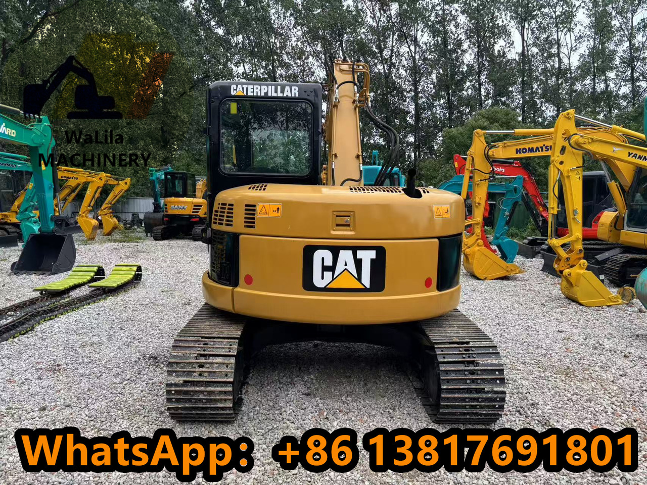 CAT CAT 308CCR - Minigrävmaskin: bild 4 CAT CAT 308CCR - Minigrävmaskin: bild 4