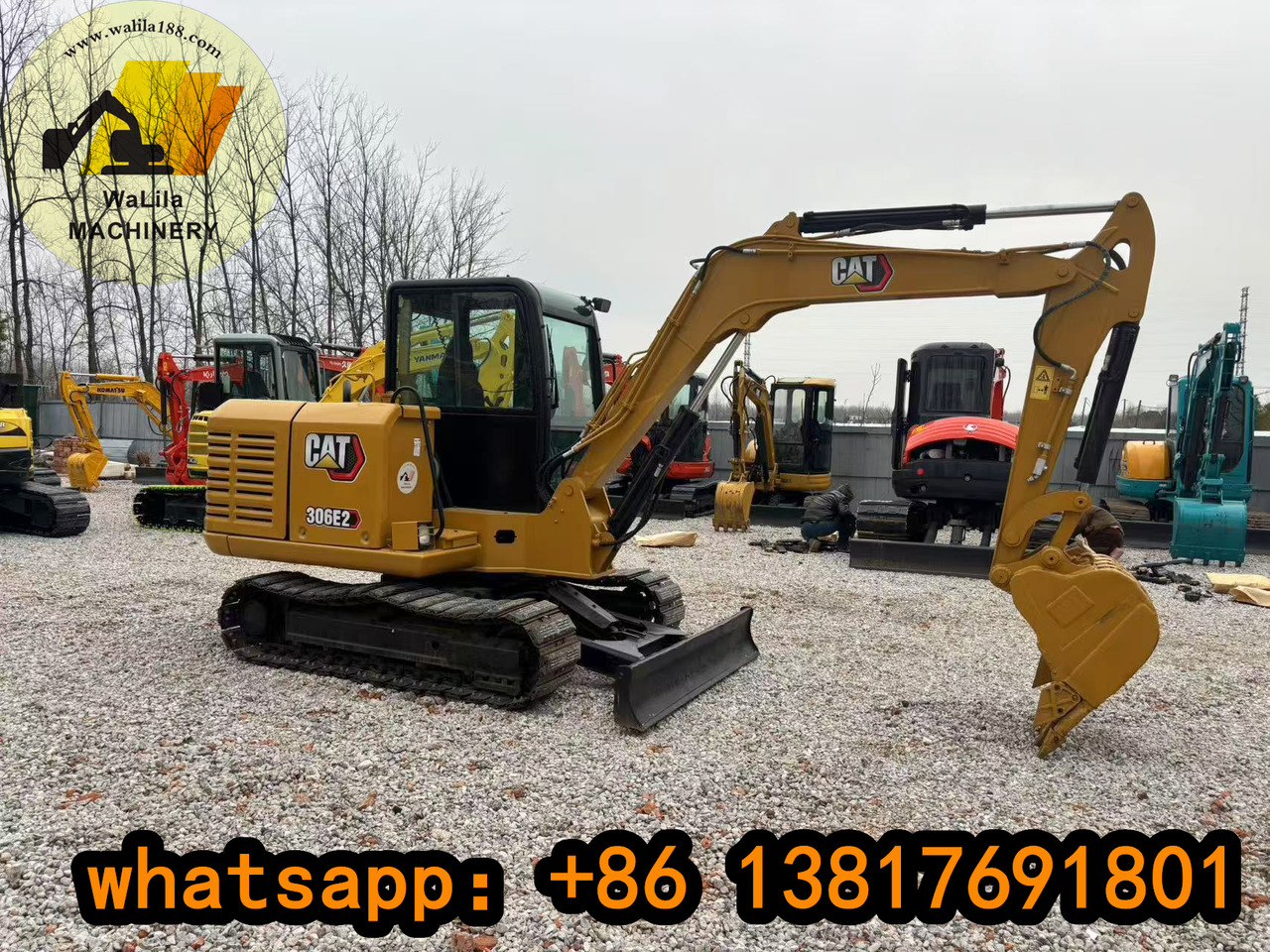 CATERPILLAR CAT306E2 - Minigrävmaskin: bild 2 CATERPILLAR CAT306E2 - Minigrävmaskin: bild 2