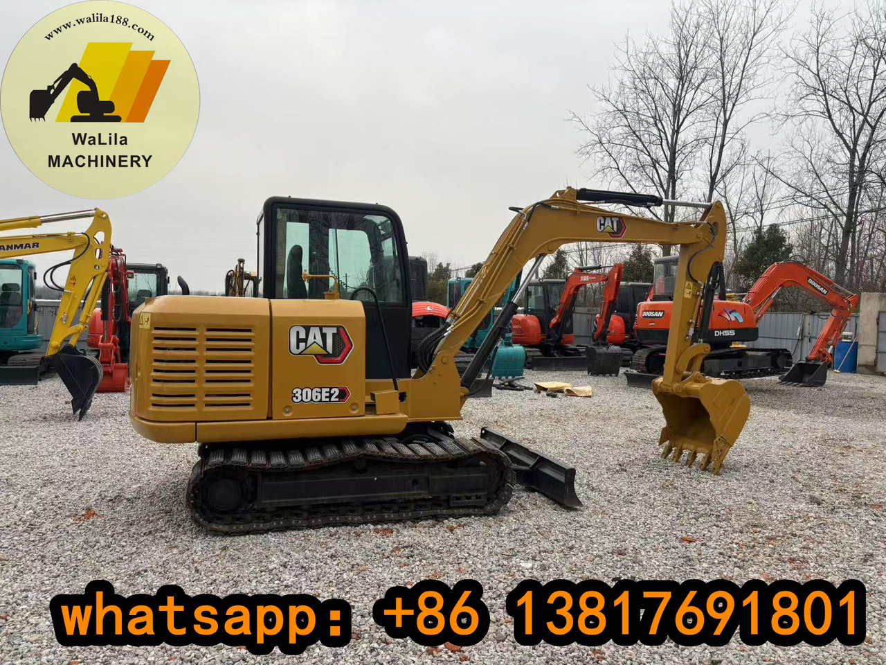 CATERPILLAR CAT306E2 - Minigrävmaskin: bild 1 CATERPILLAR CAT306E2 - Minigrävmaskin: bild 1