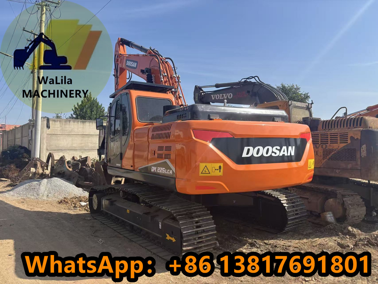 DOOSAN DX225DLA - Bandgrävare: bild 2 DOOSAN DX225DLA - Bandgrävare: bild 2