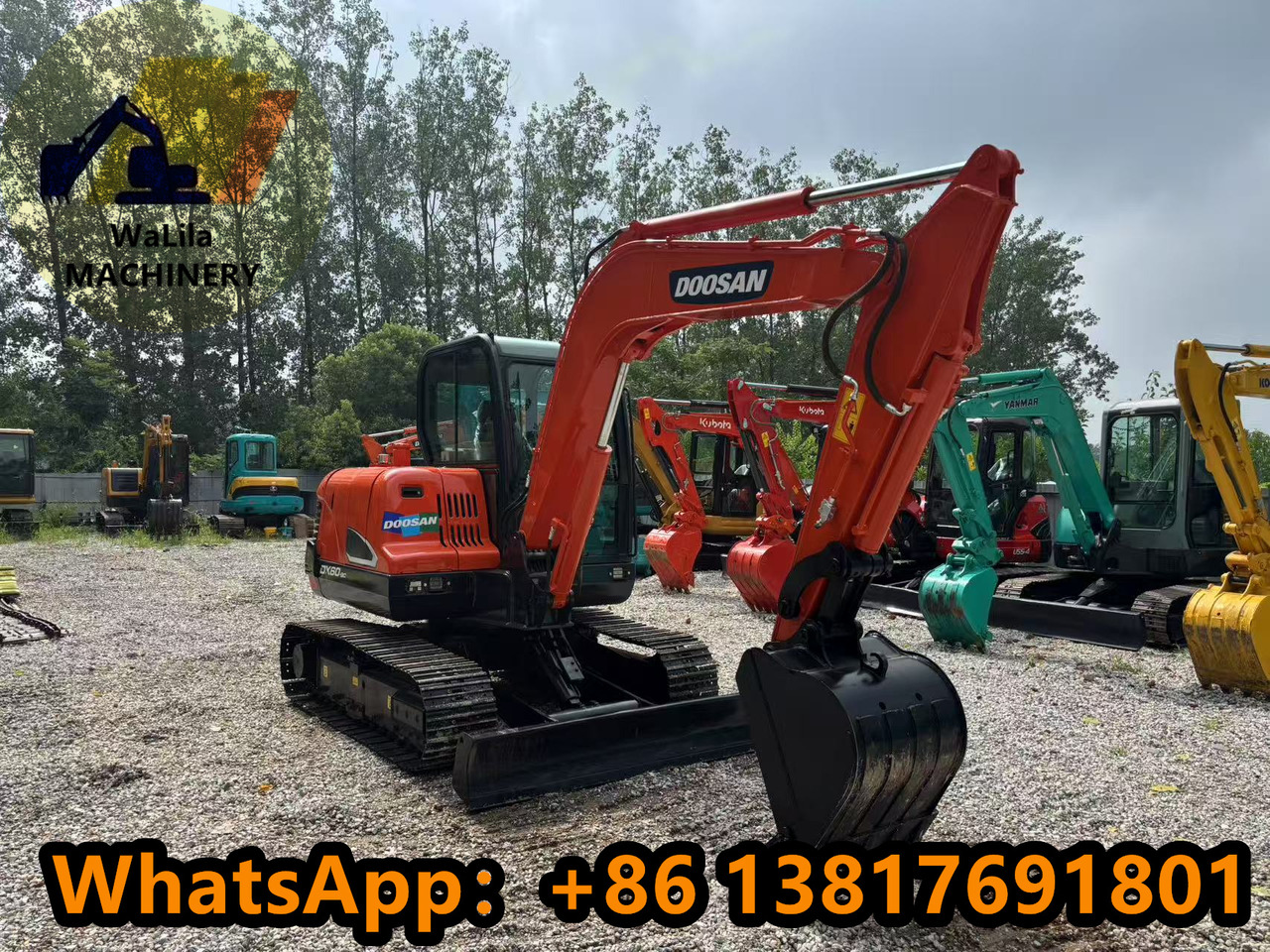 Doosan DX 60 - Minigrävmaskin: bild 2 Doosan DX 60 - Minigrävmaskin: bild 2