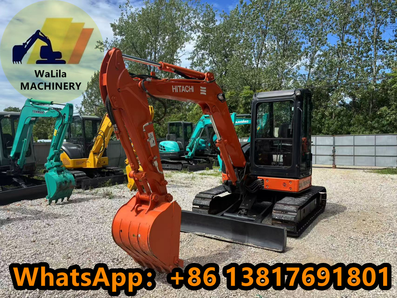 HITACHI ZX50US - Minigrävmaskin: bild 3 HITACHI ZX50US - Minigrävmaskin: bild 3