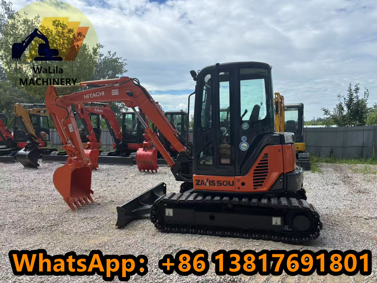 HITACHI ZX50US - Minigrävmaskin: bild 1 HITACHI ZX50US - Minigrävmaskin: bild 1