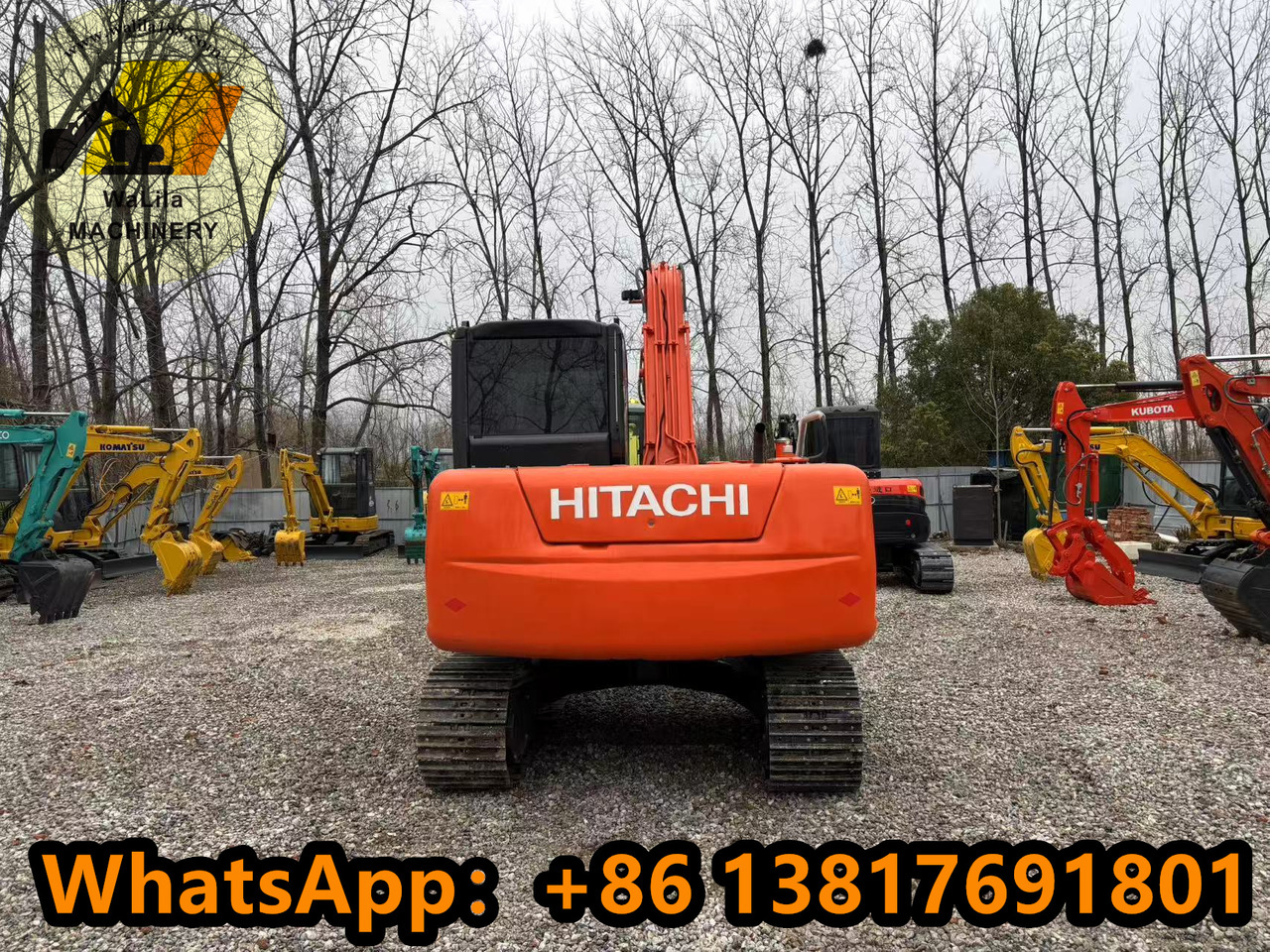 Minigrävmaskin HITACHI ZX70: bild 8