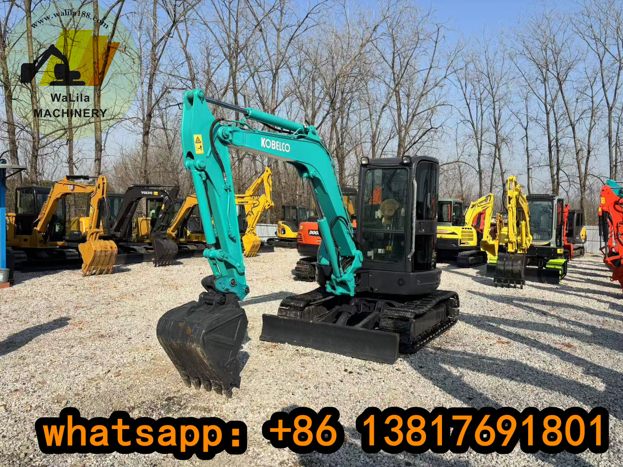 KOBELCO SK55 - Minigrävmaskin: bild 2 KOBELCO SK55 - Minigrävmaskin: bild 2