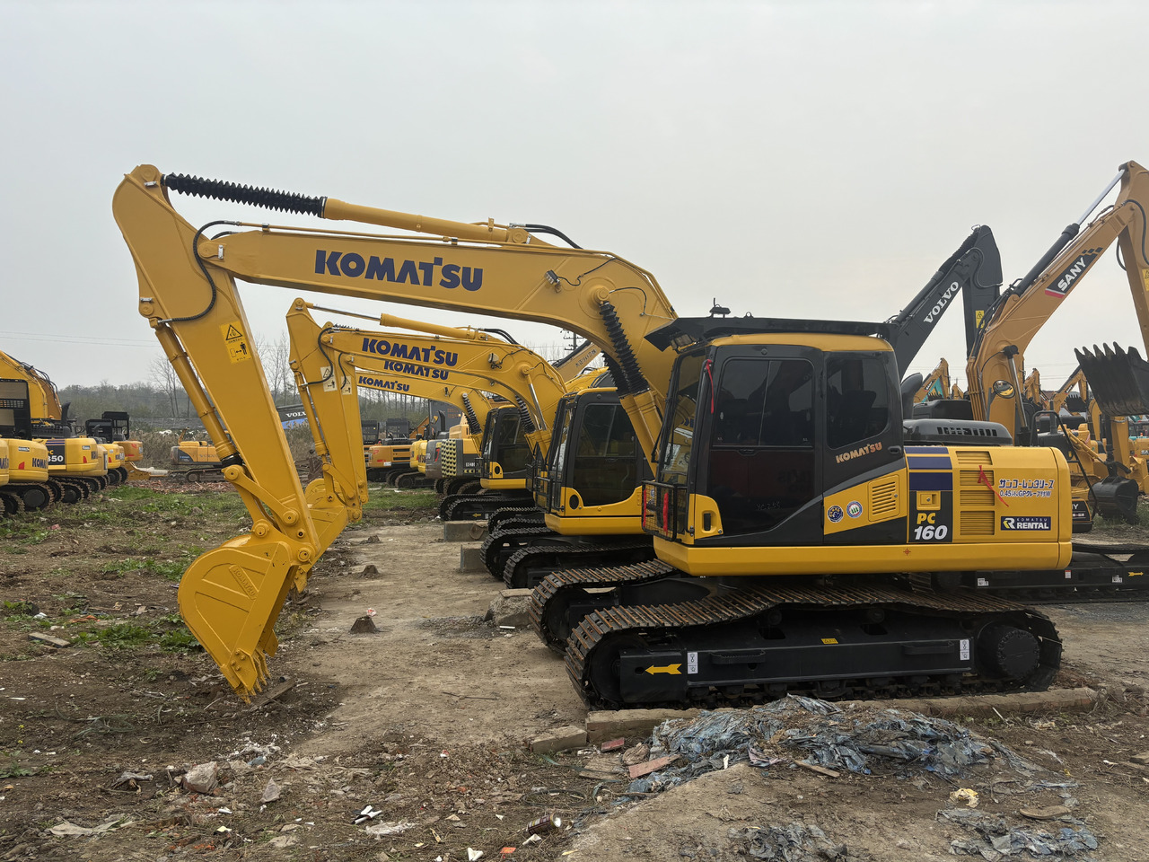 KOMATSU PC160 - Bandgrävare: bild 5 KOMATSU PC160 - Bandgrävare: bild 5