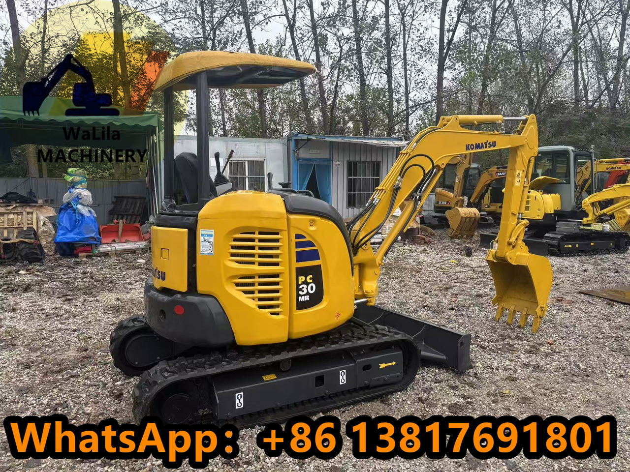 KOMATSU PC30MR - Minigrävmaskin: bild 4 KOMATSU PC30MR - Minigrävmaskin: bild 4